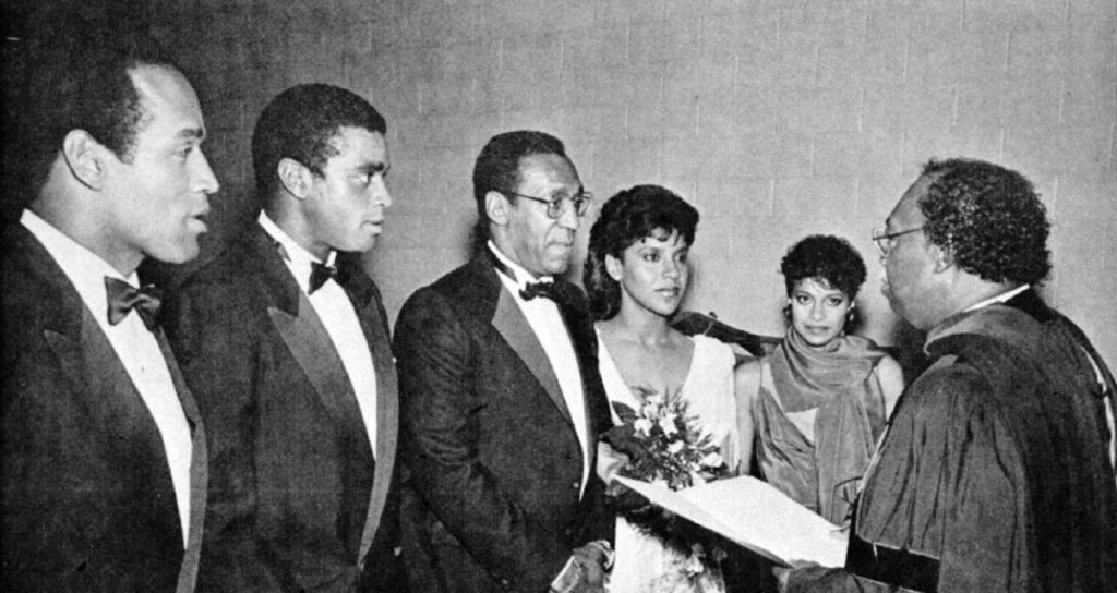 Ahmad and Phylicia Rashad wedding photo