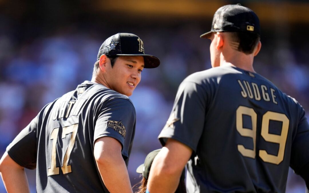 Shohei and Aaron Judge